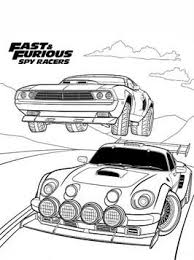 Download and print these free printable race car coloring pages for free. Nice Coloring Page Fast And Furious Spy Racers On Kids N Fun In 2021 Cool Coloring Pages Fast And Furious Car Coloring