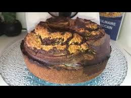 Gateau Marbre Au Thrmomix T6 كاطوا جد رائع بالترموميكس مع فاطمة Youtube In 2020 Food Desserts Cake