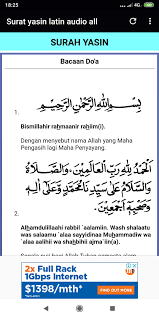 Belajar hukum tajwid dalam al quran surat yasin ayat 26 30 lengkap teknomuda. Baca Surat Yasin Latin Audio All For Android Apk Download