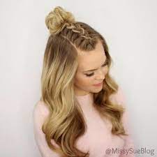 20 Instagram Accounts For Your Inner Hairstylist Top Knot Hairstyles Braided Top Knot Hairstyle Braided Top Knots