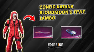 Cara membuat katana free fire katana swordsman legends dari kayu. Skin Gratis Free Fire Data Config Katana Bloodmoon Config Mobil Lambo Ffwc Free Fire Indonesia Youtube