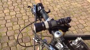 Twofish Taschenlampen Fahrrad Halterung Youtube