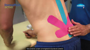 Kinesiotape Para El Dolor Lumbar Y El Dolor De Espalda Baja Dermaplast Active Youtube