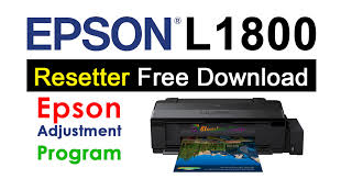 Ecotank l1800 single function inktank a3 photo printer. Epson L1800 Resetter Adjustment Program Free Download
