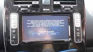 Cause display monitor malfunction of flash rom information target info ng no sd card no sd card unsuccessful security unlock sd unlock ng malfunction of sd . Nissan Leaf Navi Reboot Youtube