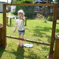 .schön gearbeiteten kinder standtafel / maltafel mit massivem vollholzrahmen. Outdoor Maltafel Transparent Und Kreidetafel Mit 3 Pflanzkast