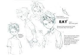 Ray x emma 😍 from i.pinimg.com es increíble como lo enfocan con tanto esmero. The Promised Neverland On Twitter Early Designs For Emma Norman And Ray Concept Sketches Are From The Upcoming Artbook World World Will Be Out In 2 Days Https T Co 7kzpd7uls2