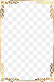 Vector Gold Pattern Frame Page Borders Design Gold Text Gold Pattern
