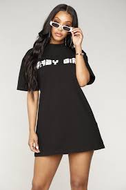 Where You At Baby Girl Dress Black White Fashion Dresses Clothes
