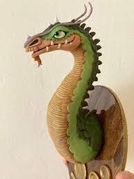 The Flight of Dragons Gorbash Dragon Faux Taxidermy Sculpture - Etsy