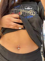 How Does My New Belly Button Piercing Look Piercing