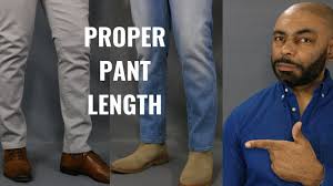 Men's style dress pants feature a stylish straight modern fit designed with comfort, fit and style in mind. How Long Should Men S Pants Be Trouser Break Explained Youtube