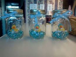 Rubber Duck Mason Jar Decor Click Pic For 30 Diy Baby Shower Ideas For Boys Diy B Baby Shower Duck Diy Baby Shower Decorations Diy Baby Shower Centerpieces