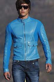 Mens Leather And Fabric Jackets Mens Winter Coat Clearance Jackets Men Fashion Mens Leather Clothing Leather Jacket Men