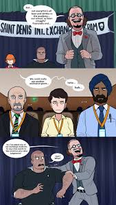 As you may already know. Saint Denis as a rich history welcomin foreign  students from different parts of the world Thank you! Thank you ladies and  gentlemen for bein ere... For a