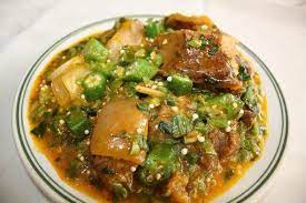 sauce gombo avec morceaux de viande recettes de cuisine africaine gombo recettes de cuisine