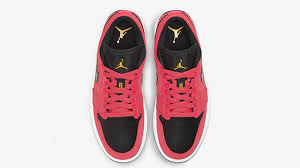 Black and yellow jordans 12. Jordan 1 Low Black Red Yellow Raffles Where To Buy The Sole Supplier The Sole Supplier