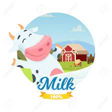 Freshly made cream from pure cow milk. Fresh Farm Milk Vector Banner With Cartoon Character Happy Cow Royalty Free Cliparts Vectors And Stock Illustration Image 127869596