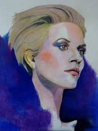 Study for Fran Painting by Ray Agius