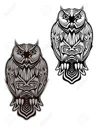 Shop millions of designs by independent artists. Owl Bird In Tribal Style For Tattoo Or Another Design Royalty Free Cliparts Vectors And Stock Illustration Image 20916303