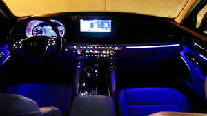 2020 Kia Telluride Sx Prestige Night View Exterior Interior Mood Lighting Youtube