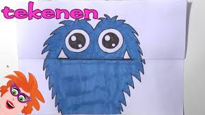 Happende Monster Tekenen Stap Voor Stap Leren Tekenen Youtube