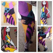 My Interpretation Of Sally S Dress From Nightmare Before Christmas Nightmare Before Christmas Costume Sally Costume Diy Halloween Costumes Easy