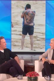 This is another one of the singers weird and funny tattoos which he took a fancy to. Ben Affleck Loves His Giant Phoenix Back Tattoo Thank You Very Much Vanity Fair