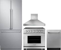 Check spelling or type a new query. Dacor Dareradwrh79 4 Piece Kitchen Appliances Package With French Door Refrigerator Gas Range And Dishwasher In Panel Ready