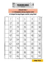 Soalan matematik kssr pertengahan tahun 2017. Matematik Tahun 1 Melengkapkan Sebarang Rangkaian Nombor Tpt