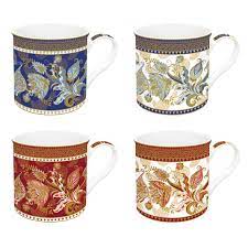 Free delivery on orders over $35. Set 4 Porcelain Mugs 300 Ml In Gift Box Shangri La Easylife Boutique