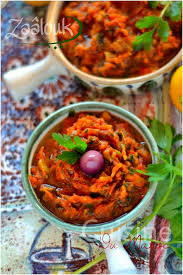 Www Mesdeuxpassions Com Wp Content Uploads 2015 02 Zaaloukaubgrillee1 Jpg Recette De Cuisine Marocaine Cuisine Cuisine Orientale