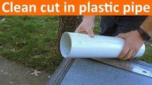Abs, cpvc and pvc are different types of rigid plastic pipe commonly used in residential plumbing systems. How To Cut Pvc Or Abs Pipe Straight Youtube
