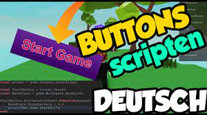 2021 Roblox Studio Buttons Scripten Deutsch Tutorial 2021 Youtube