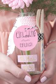 Muttertag Brunch Einladung In Der Flasche 2 Brunch Einladungen Geschenke Muttertag Ideen