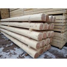 Piquets de clôture, retenues de terre, portiques pour enfant, bordures, balisages pour chemins… Poutre Ronde Rabotee Douglas Prix Au Ml Sud Bois Terrasse Bois Direct Scierie