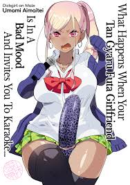 When Your Tan Gyaru Futa Girlfriend Is in a Bad Mood Manga Aimaitei Umami  (1) | Futapo!