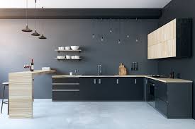 Glidden polished grey (lightened version of glidden wood smoke) (family room ceiling: 8 Best Kitchen Wall Paint Colors For Your Home Design Cafe