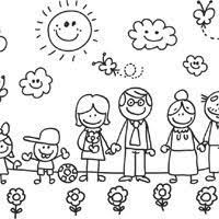 Explore daniel tiger's neighborhood download related activities. My Family Coloring Pages Surfnetkids
