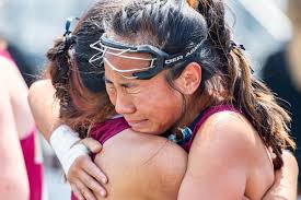 Oakton's Aly Yee-Jenkins and Craig Oliver are the Class 6 girls lacrosse  player and coach of the year