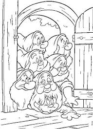 Printable coloring pages of snow white, bashful, happy and doc from disney's snow white and the seven dwarfs. 7 Dwarfs Coloring Pages Coloring Home