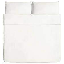 Oltre a questa particolare caratteristica, il lino assorbe anche l'umidità ed è molto traspirante, offrendoti comfort e relax e una temperatura corporea costante durante il sonno. Angslilja Copripiumino E 2 Federe Bianco 240x220 50x80 Cm Ikea It