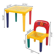 Please be aware that we have a longer than normal made to order timeline due to covid 19. Furniture Plastic Table And 2 Chair Set For Kids Toddlers Activity Play Center For Sale Online Ebay