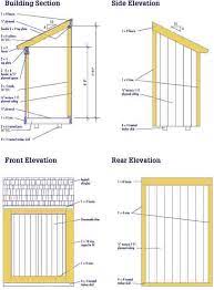 Can the door be put on the opposite side? Lean To Shed Plans Wood Shed Plans Diy Shed Plans Free Shed Plans