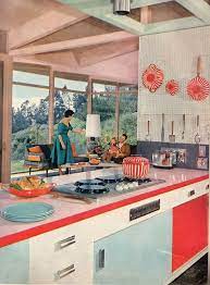 Well you're in luck, because here they come. Untitled House And Home Magazine Retro Kitchen Vintage House