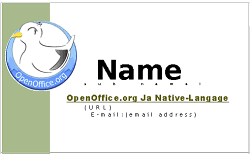 With a flashlight, check how the crop marks align to both sides and make you make these adjustment in your word document for the second page. Openoffice Org Business Cards