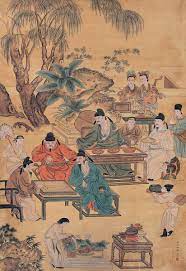 仇英作品髙清欣賞 chinese painting chinese art oriental art