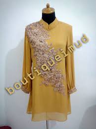 Pakaian pernikahan malaysia biasanya lebih simple namun tetap elegan. 15 Trend Terbaru Model Baju Kurung Payet Maria Space