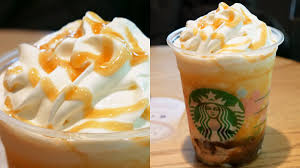 I Tried Drinking Starbucks Butterscotch Coffee Jelly Frappuccino Butterscotch Latte With The Addictive Flavor Of Butter And Caramel Gigazine