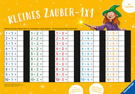1x1 tabelle bunt zahlenzauber : Kleines Zauber 1x1 Ravensburger Zaubertafel Amazon De Menzel Michael Bucher